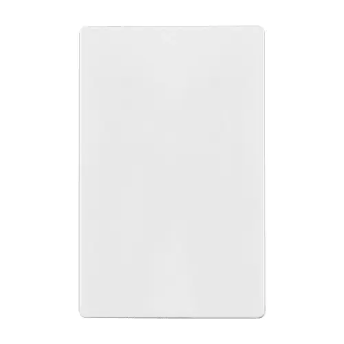 Next Day Delivery Enerlites 1-Gang Standard Wall Plate, Blank, Screwless, White