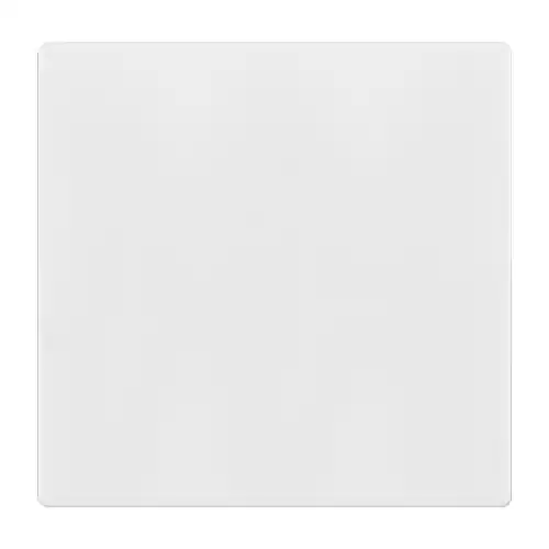 Enerlites 2-Gang Standard Wall Plate, Blank, Screwless, White Low Price