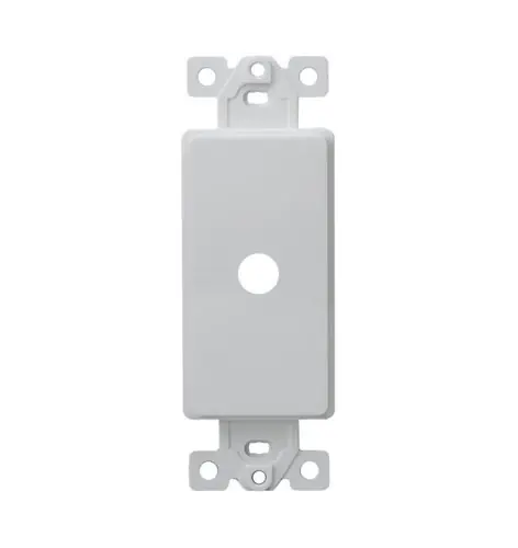 Enerlites White 1-Gang Plasic Shaft Decorator Adapter Dimmer Bargain