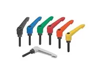 Fresh Stock KIPP K0269.41216X60 ADJUSTABLE HANDLE SIZE:4 M12X60 PLASTIC YELLOW RAL1021 COMP:STEEL