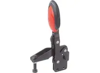 KIPP K0663.006101 TOGGLE CLAMP VERTICAL WITH SAFETY LOCK VERTICAL FOOT F1=1350 ADJUSTABLE CLAMPING SPIND M06X35 STEEL Popular