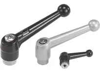 Trusted Brand KIPP K0117.5A63 ADJUSTABLE HANDLE SIZE:5 5/8-11 ZINC SILVER MET COMP:STAINLESS STEEL